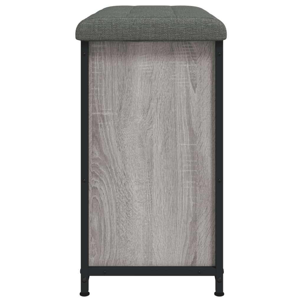 Banco sapateira c/ gaveta articulada 62x32x56cm cinzento sonoma - Image 6
