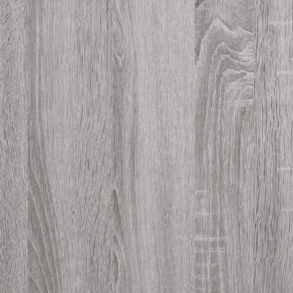 Estante c/ 3 prateleiras derivados de madeira cinzento sonoma - Image 7