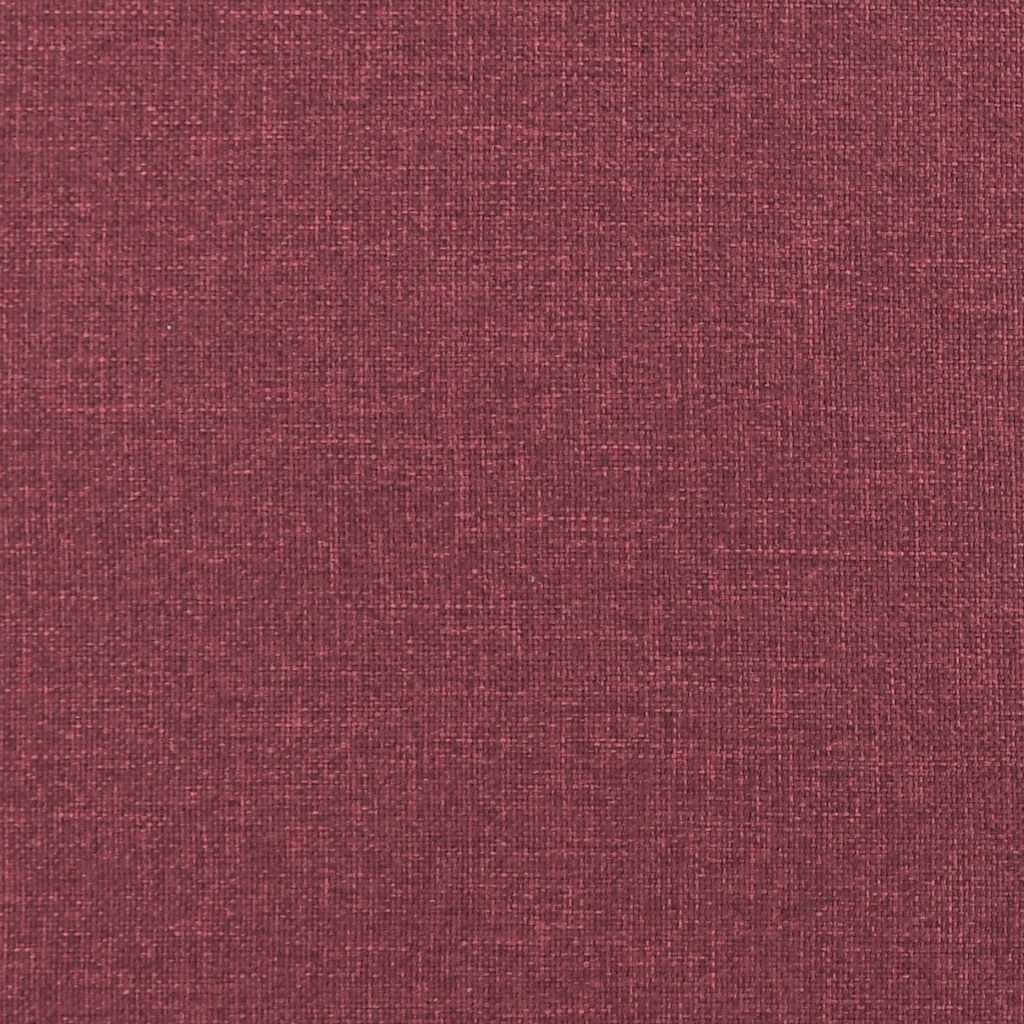 Poltrona de massagens reclinável tecido vermelho tinto - Image 11
