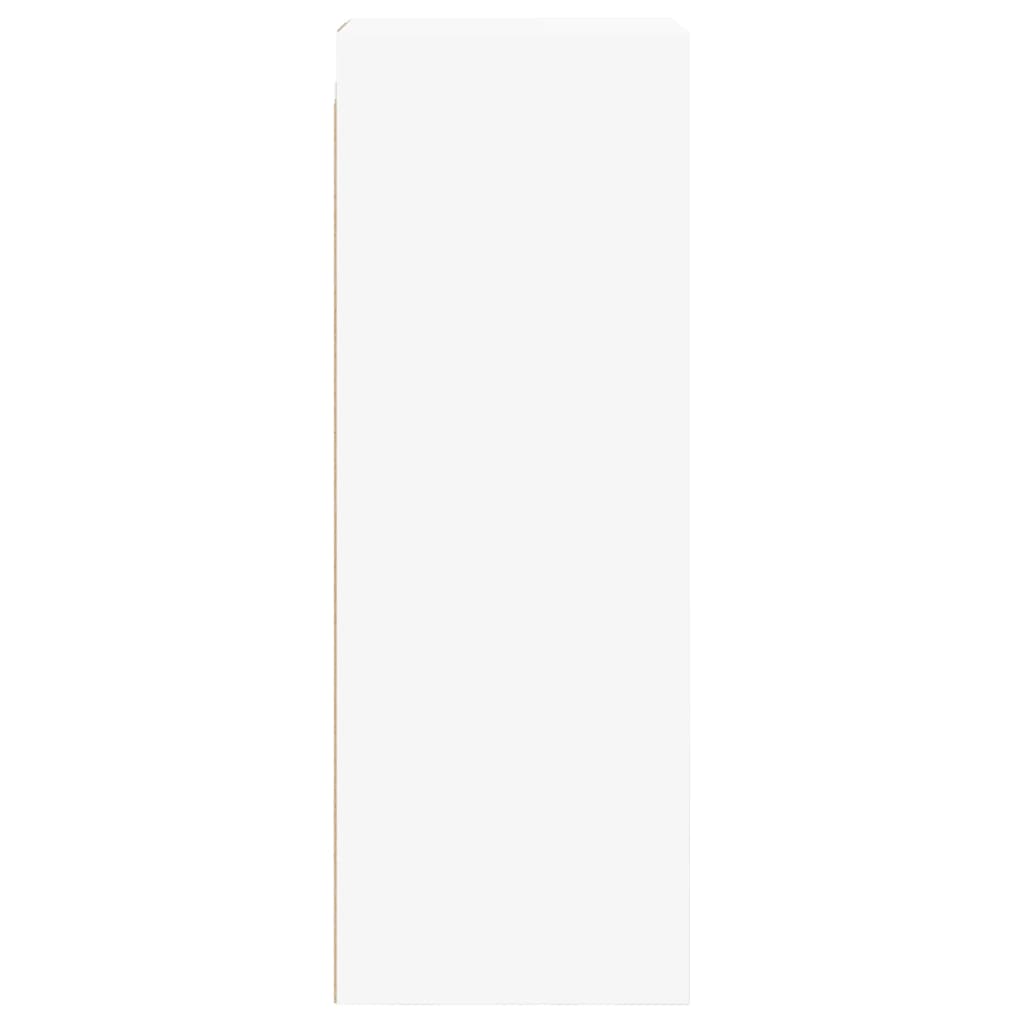 Armário de parede c/ portas de vidro 35x37x100 cm branco - Image 6