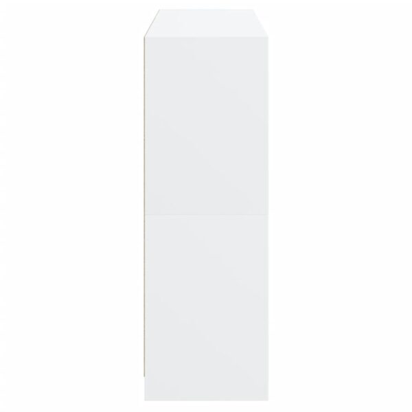 Estante c/ portas 136x37x109 cm derivados madeira branco - Image 7