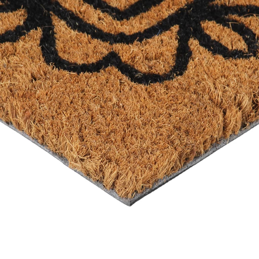 Tapete de porta 40x60 cm fibra de coco tufada natural - Image 3