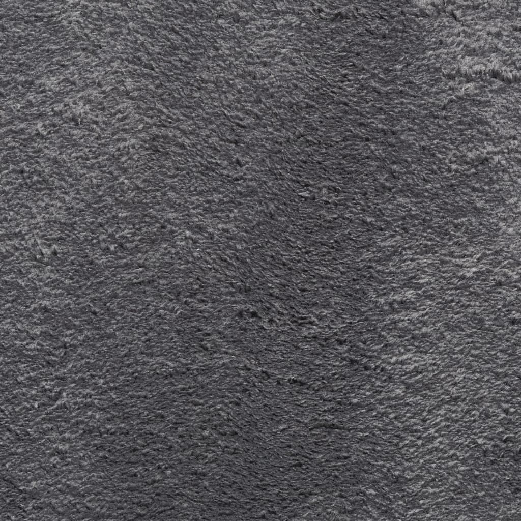 Tapete pelo curto macio e lavável HUARTE 100x200 cm antracite - Image 8