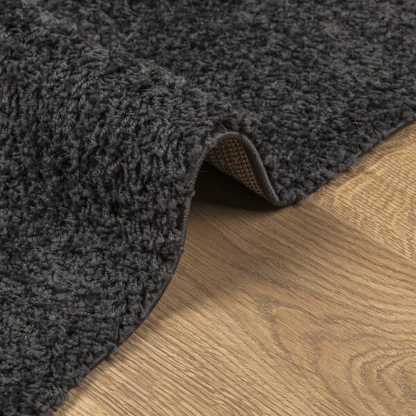 Tapete shaggy de pelo alto PAMPLONA 160x230 cm antracite - Image 5