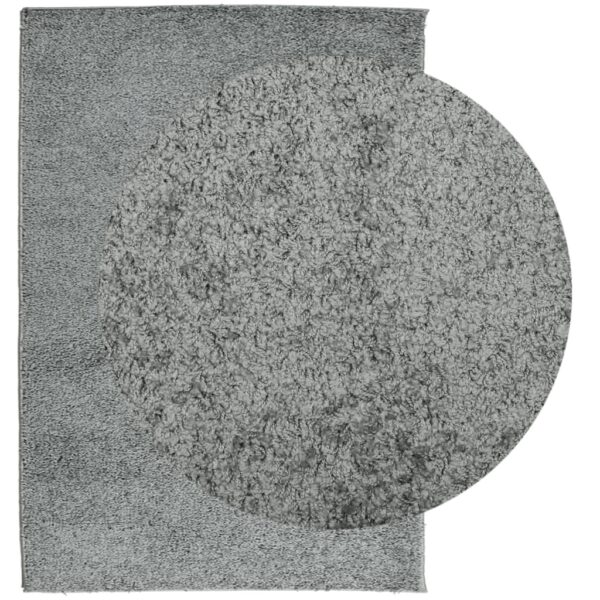 Tapete shaggy de pelo alto PAMPLONA 140x200 cm verde - Image 2
