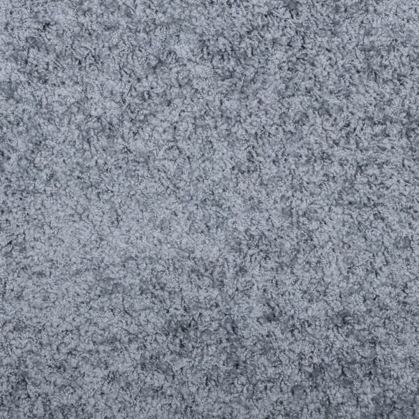 Tapete shaggy de pelo alto PAMPLONA Ø 100 cm azul - Image 8