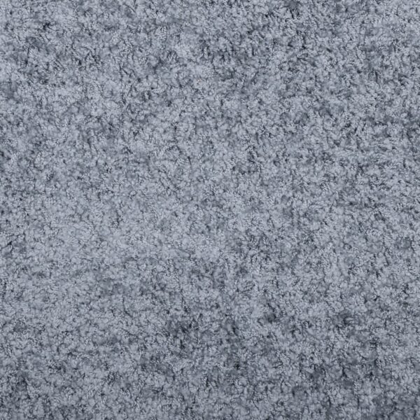 Tapete shaggy de pelo alto PAMPLONA Ø 280 cm azul - Image 8