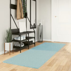 Tapete de pelo curto OVIEDO 80x250 cm verde