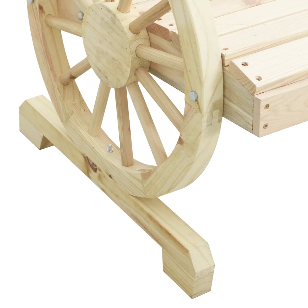 Cadeiras Adirondack para jardim 4 pcs madeira de abeto maciça - Image 8