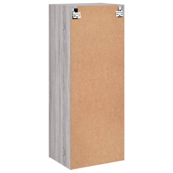 Móvel parede TV 40,5x30x102cm derivados de madeira cinza sonoma - Image 8