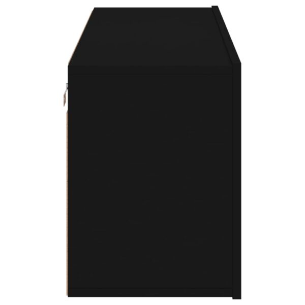 Móvel de parede para TV 100x30x41 cm preto - Image 6