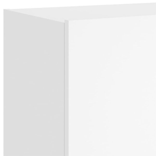 Móvel de parede para TV com luzes LED 60x35x41 cm branco - Image 11