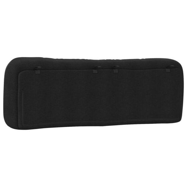 Almofadão de cabeceira 160 cm tecido preto - Image 6