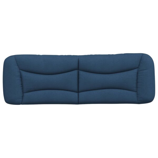 Almofadão de cabeceira 160 cm tecido azul - Image 4