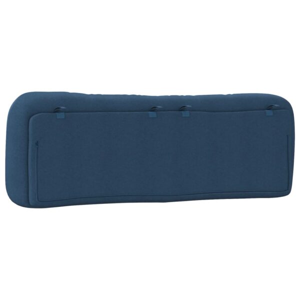 Almofadão de cabeceira 160 cm tecido azul - Image 6