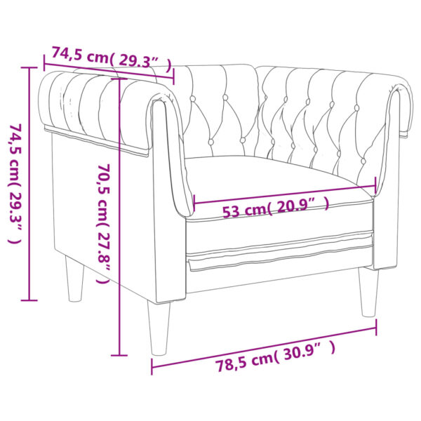 3 pcs conjunto de sofás tecido cinzento-claro - Image 10
