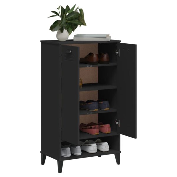 Sapateira VIKEN derivados de madeira preto - Image 3