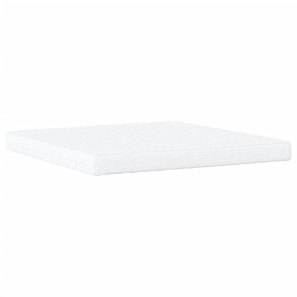 Cama com colchão 200x200 cm veludo cinzento-claro - Image 7