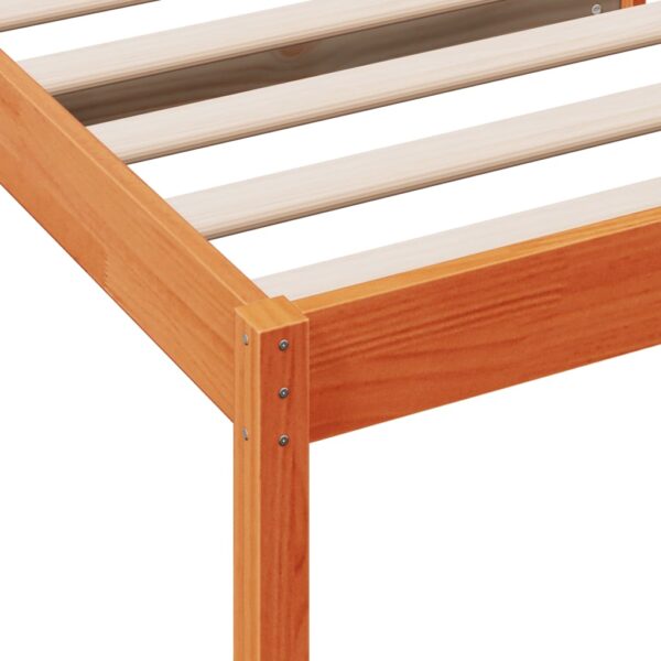Sofá-cama sem colchão 90x190 cm pinho maciço castanho-mel - Image 6