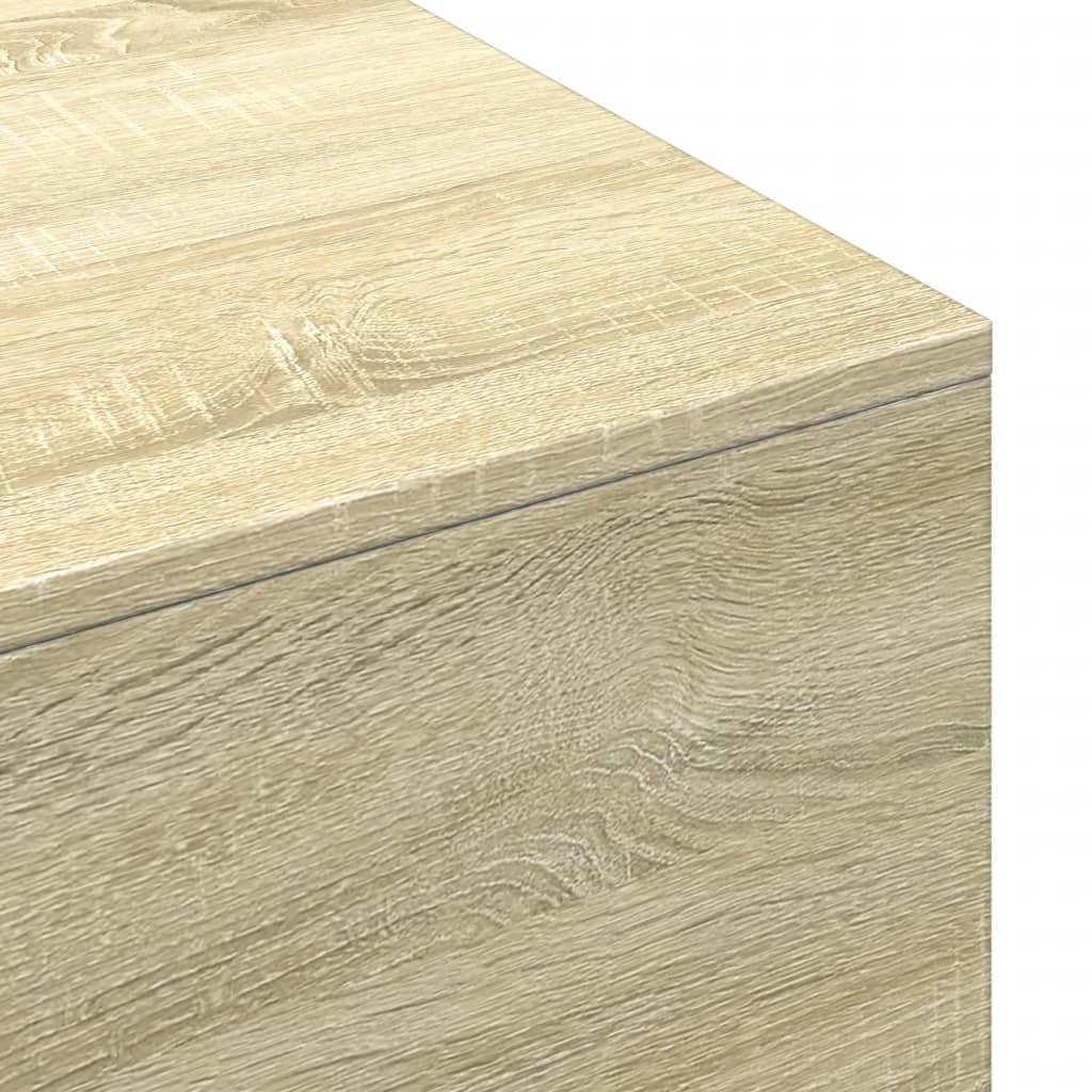 Mesa de centro 100x49,5x31 cm derivados madeira carvalho sonoma - Image 6