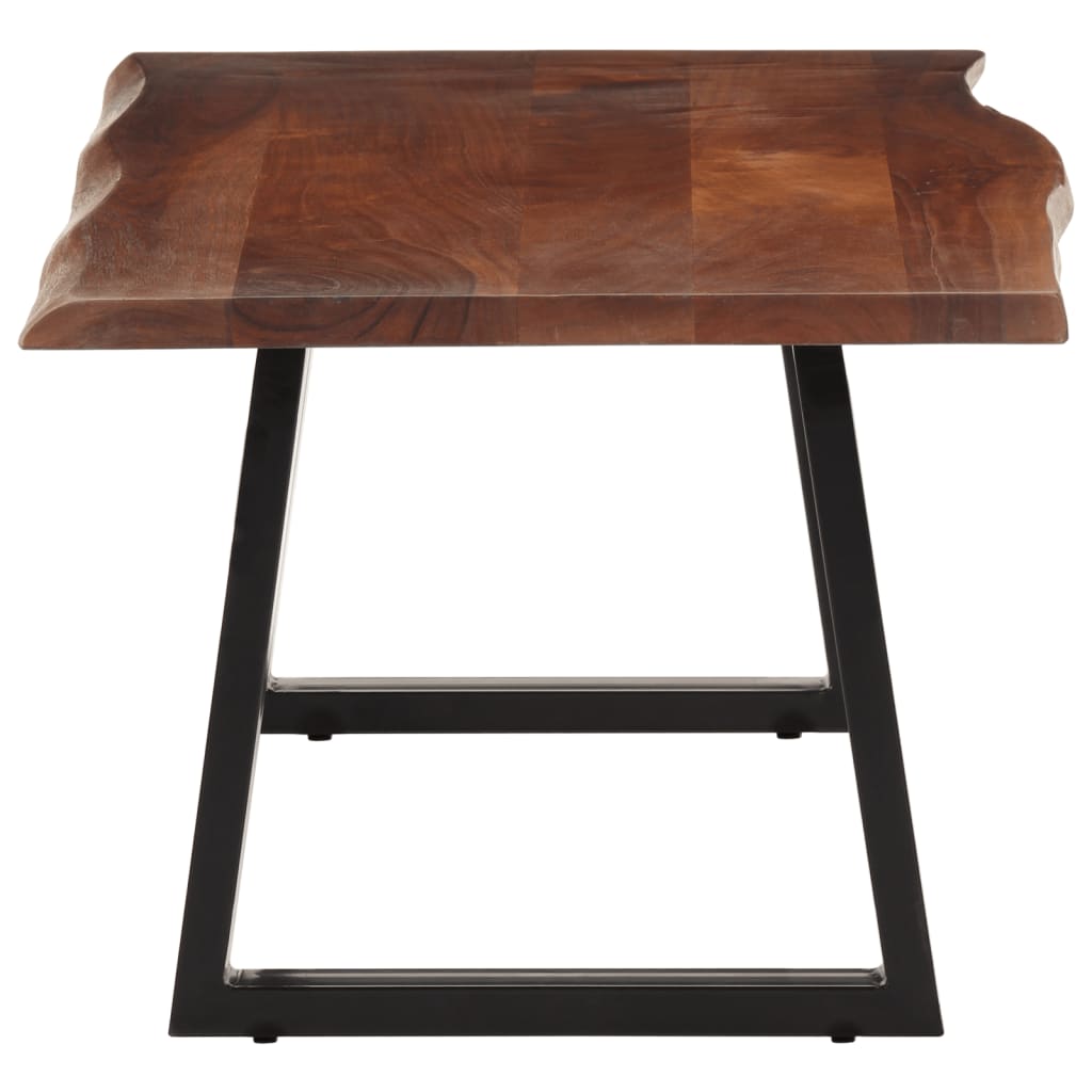 Mesa de centro 110x55x40 cm acácia maciça castanho-mel - Image 3