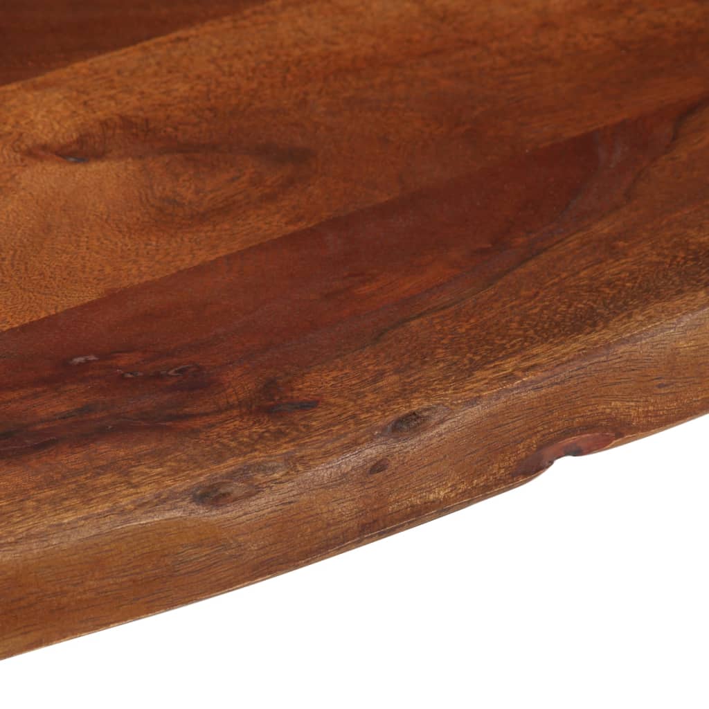 Mesa de centro 110x55x40 cm acácia maciça castanho-mel - Image 6