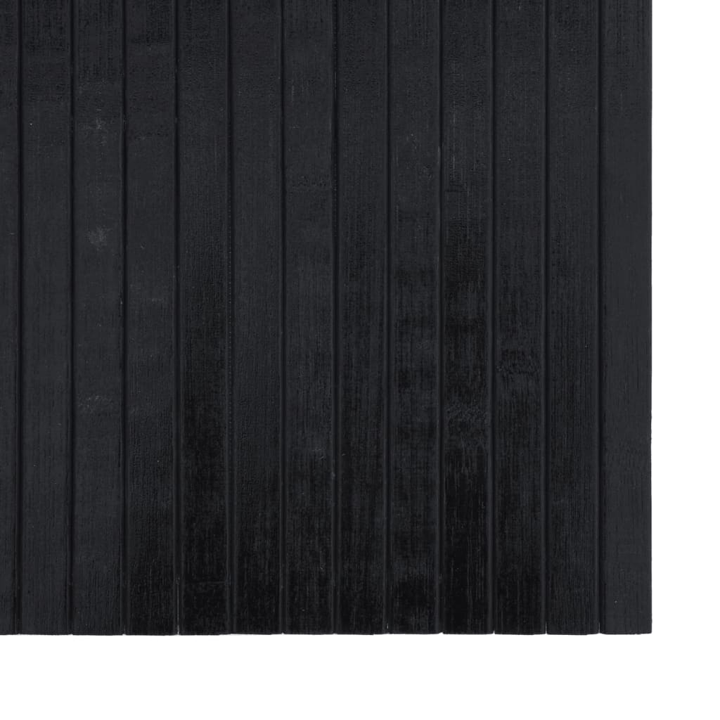Tapete retangular 100x400 cm bambu preto - Image 5