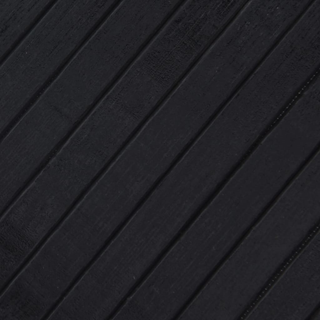 Tapete retangular 100x400 cm bambu preto - Image 6