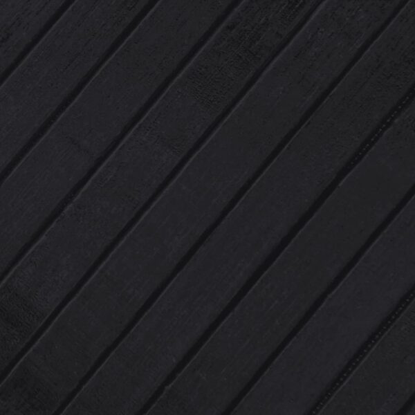 Tapete retangular 70x1000 cm bambu preto - Image 6