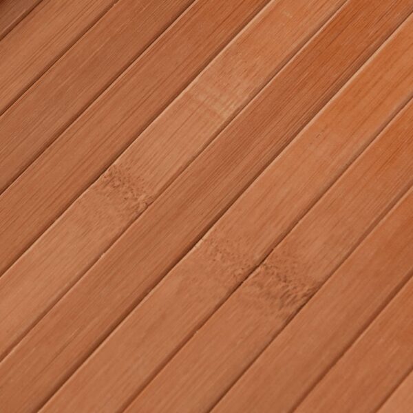 Tapete retangular 70x1000 cm bambu castanho - Image 6