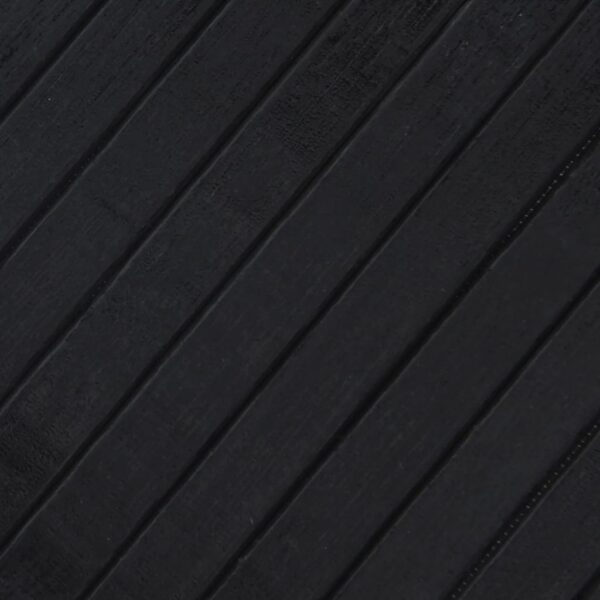 Tapete retangular 100x1000 cm bambu preto - Image 6