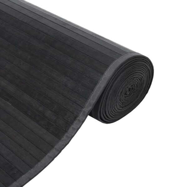 Tapete retangular 100x1000 cm bambu cinzento - Image 3