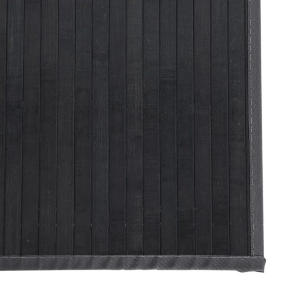 Tapete retangular 100x1000 cm bambu cinzento - Image 5