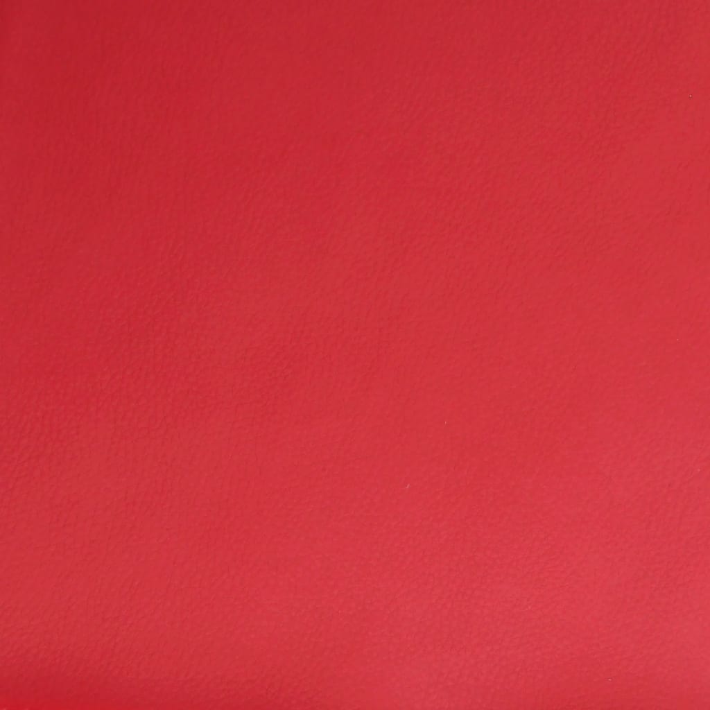 Poltrona de massagens reclinável couro artificial vermelho - Image 10
