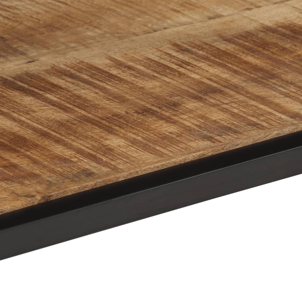 Mesa consola 100x35x70 cm madeira de mangueira áspera maciça - Image 5