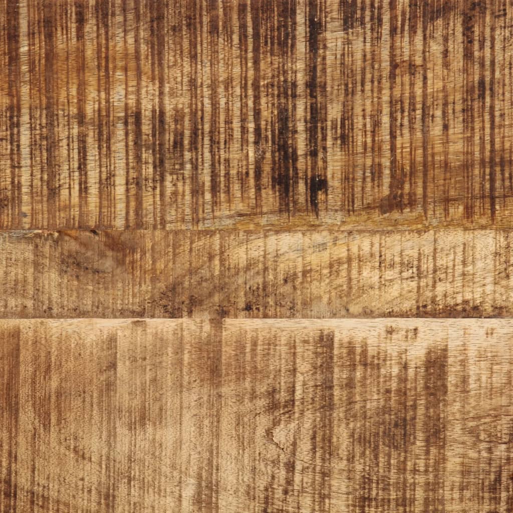 Mesa consola 100x35x70 cm madeira de mangueira áspera maciça - Image 8