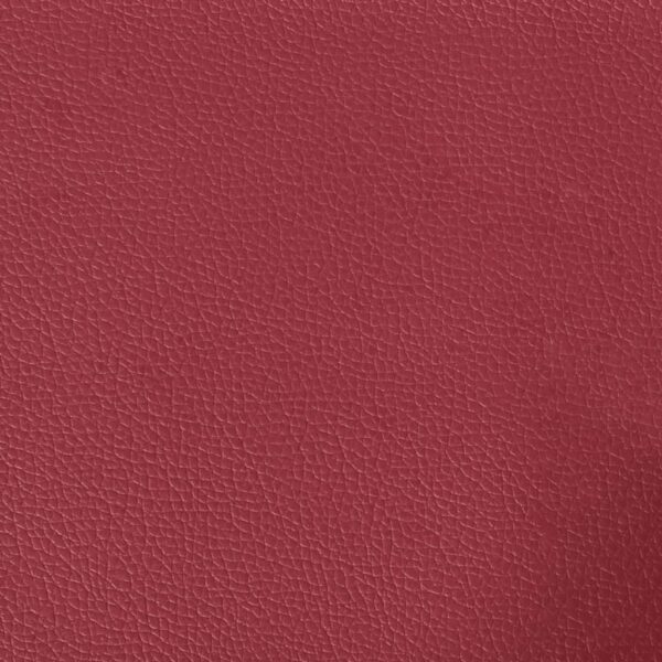 VidaXL Sofá chesterfield 2 lugares couro artificial vermelho tinto - Image 7