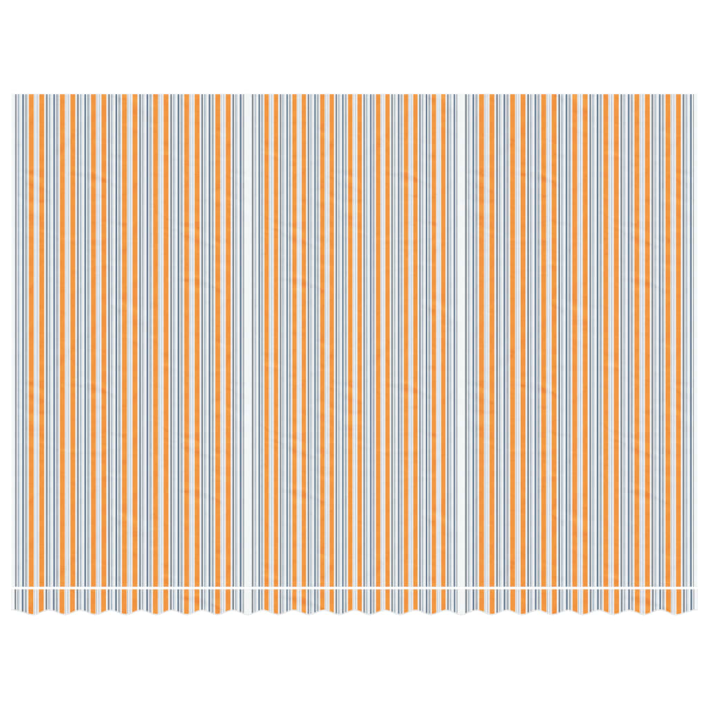 Tecido de substituição para toldo 5x3,5 m riscas multicor - Image 2