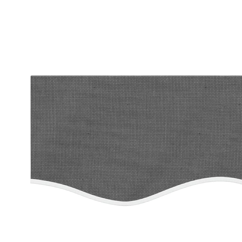 Tecido substituição para sanefa de toldo 4 m riscas antracite - Image 3