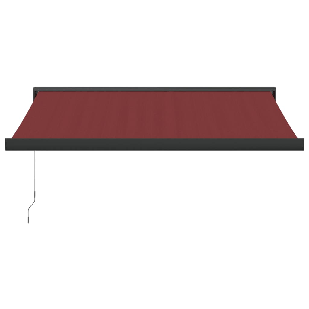 Toldo retrátil manual 300x250 cm bordô - Image 2
