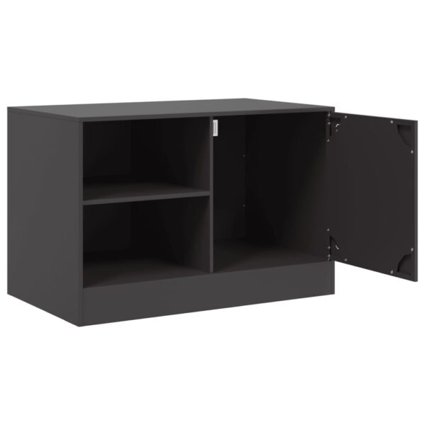 Móveis de TV 2 pcs 67x39x44 cm aço preto - Image 6