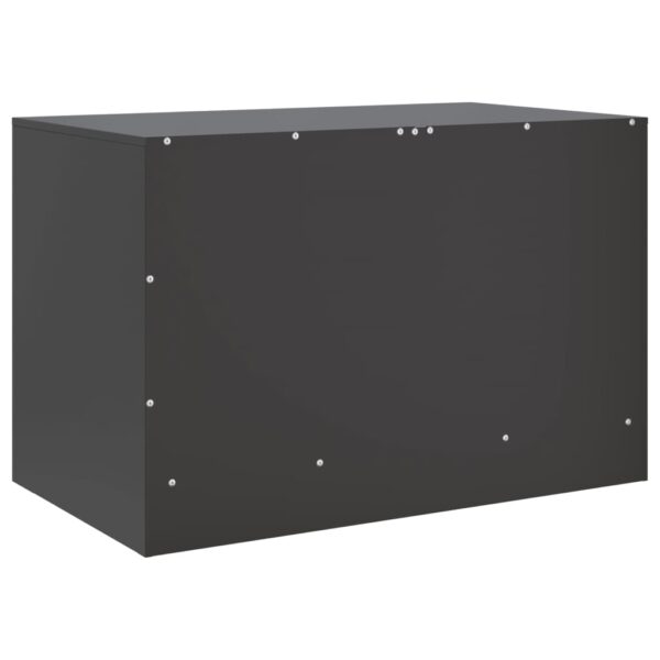 Móveis de TV 2 pcs 67x39x44 cm aço preto - Image 8