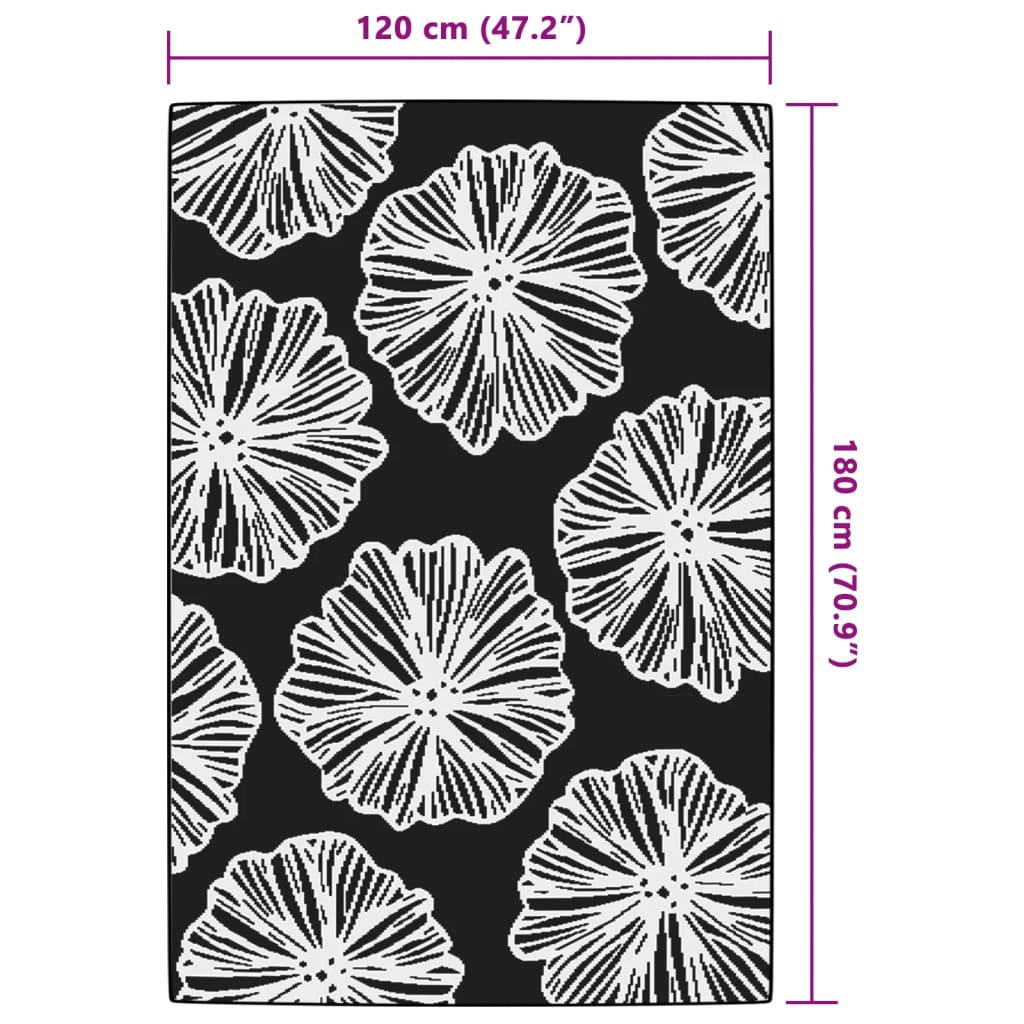 Tapete de exterior 120x180 cm PP verde - Image 5