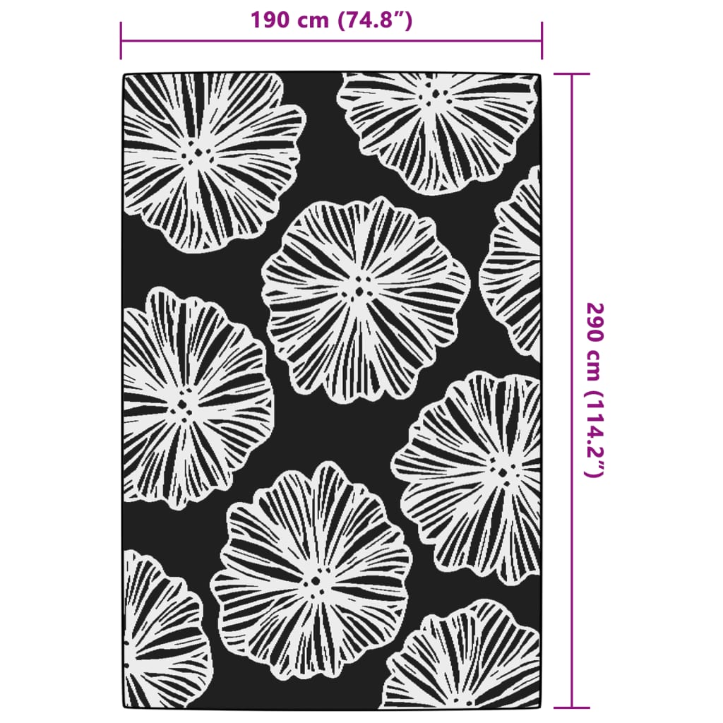 Tapete de exterior 190x290 cm PP verde - Image 5