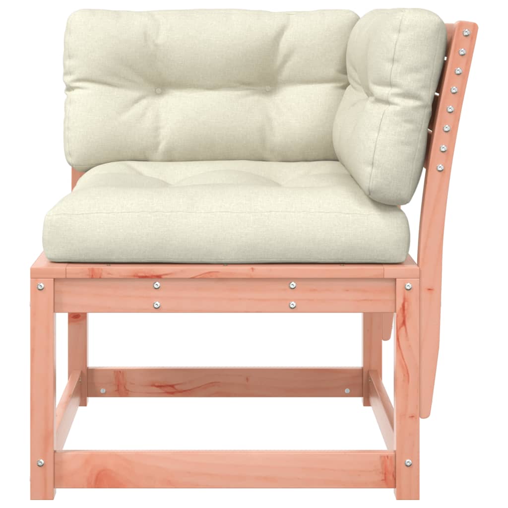 Sofá de canto p/ jardim c/ almofadões madeira de douglas maciça - Image 5