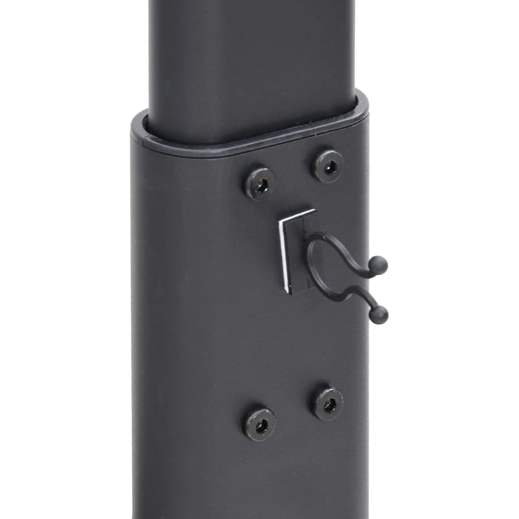 Suporte de canto para TV 32-65 polegadas c/ 2 prateleiras preto - Image 9