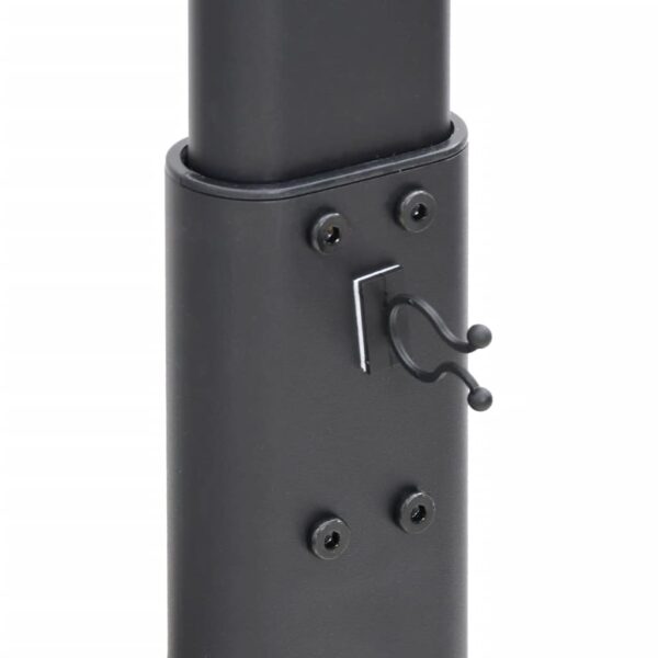 Suporte de canto para TV 32-65 polegadas c/ 3 prateleiras preto - Image 9