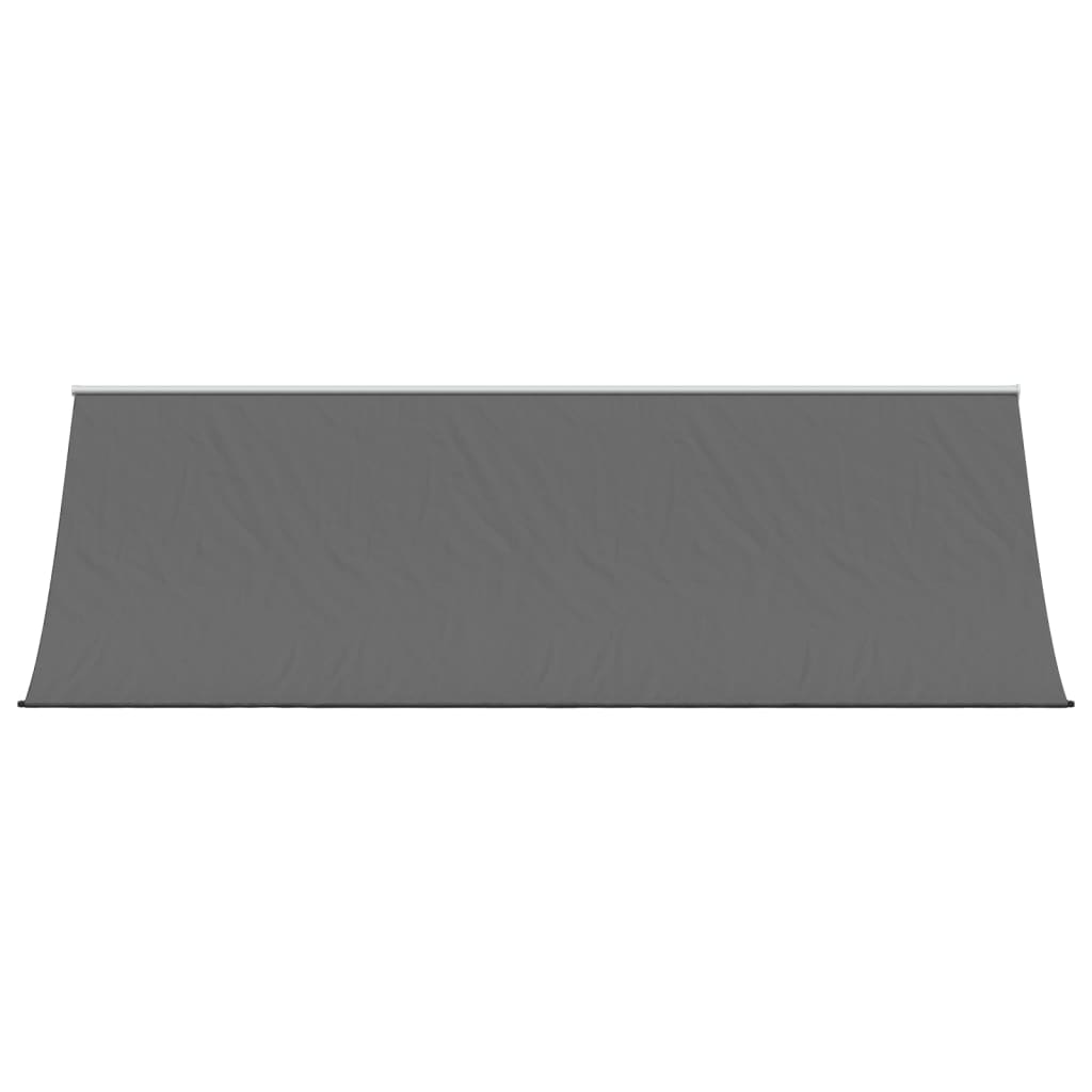 Toldo retrátil 400x150 cm tecido e aço antracite - Image 2