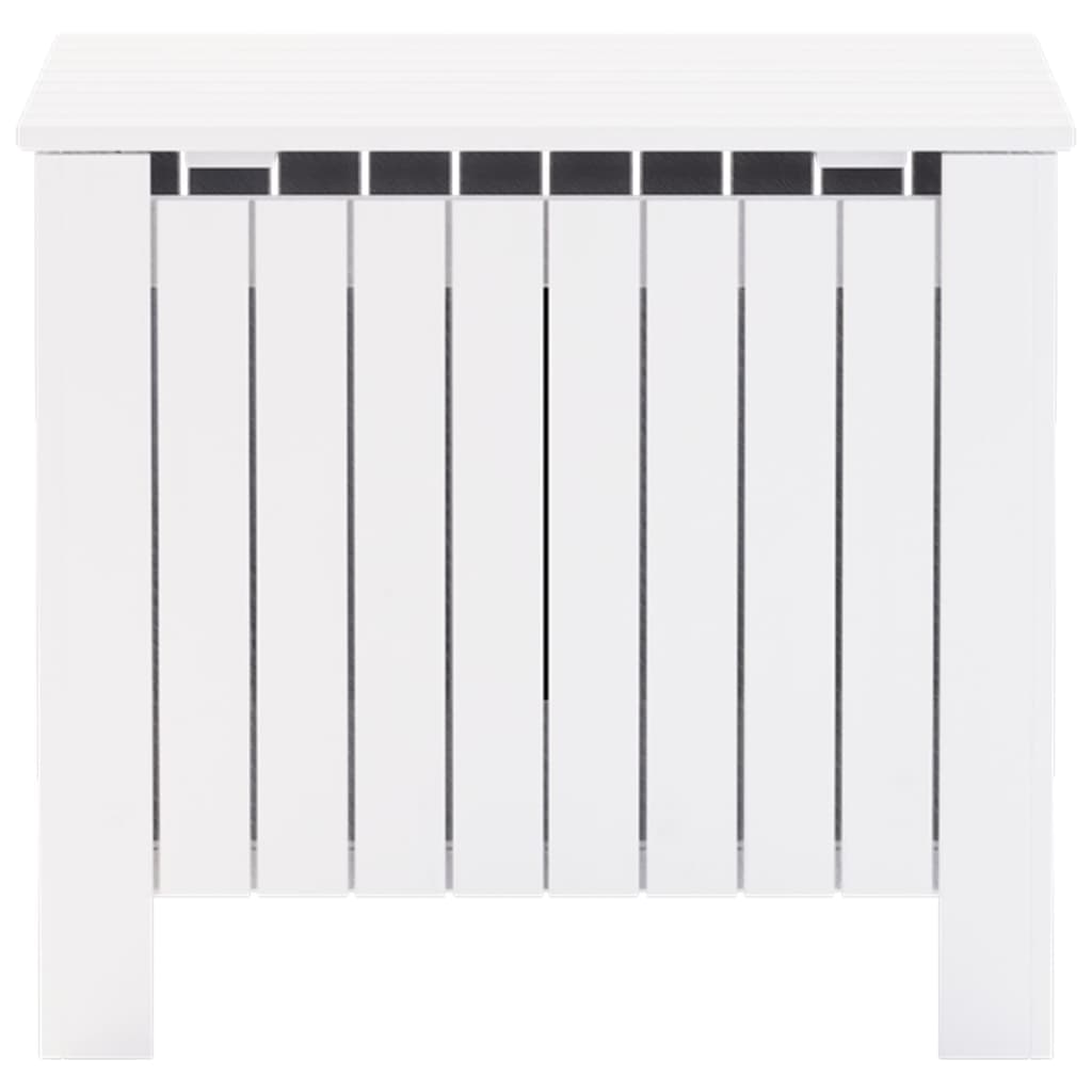 Caixa de arrumação c/ tampa RANA 60x49x54cm pinho maciço branco - Image 3