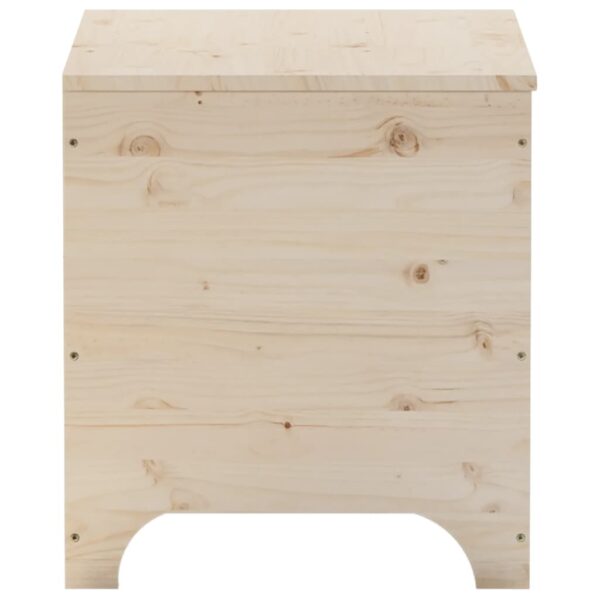 Caixa de arrumação com tampa RANA 60x49x54 cm pinho maciço - Image 4